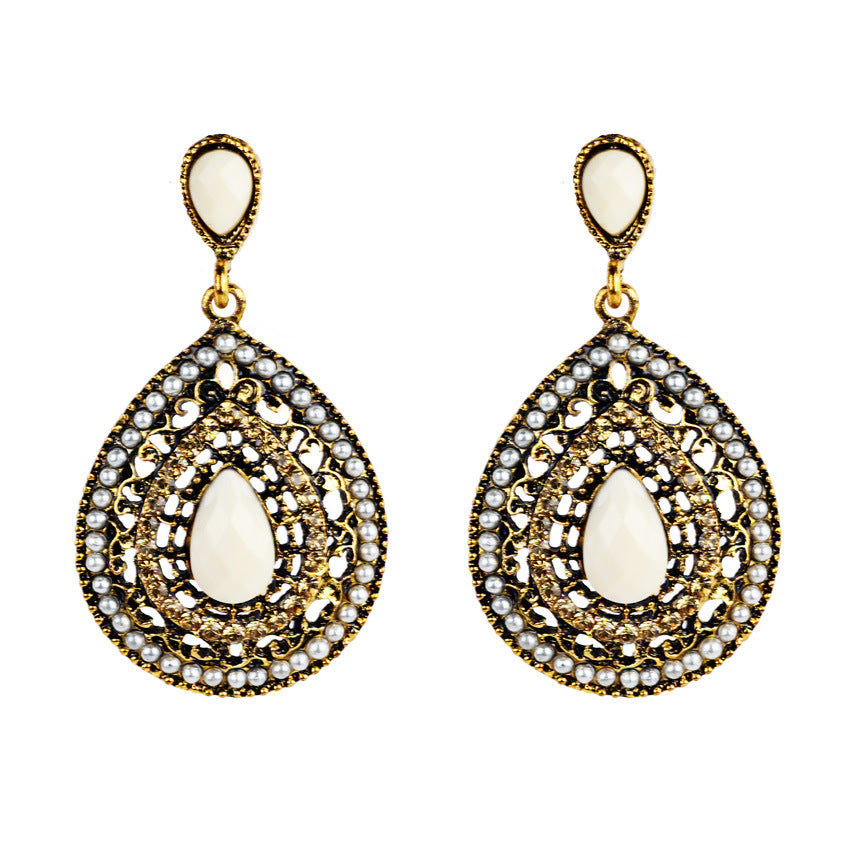 Wholesale Bohemia Drops Alloy Earrings